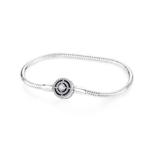 Original 925 Sterling Silver Bracelets Charms Moments Bracelet For Women DIY