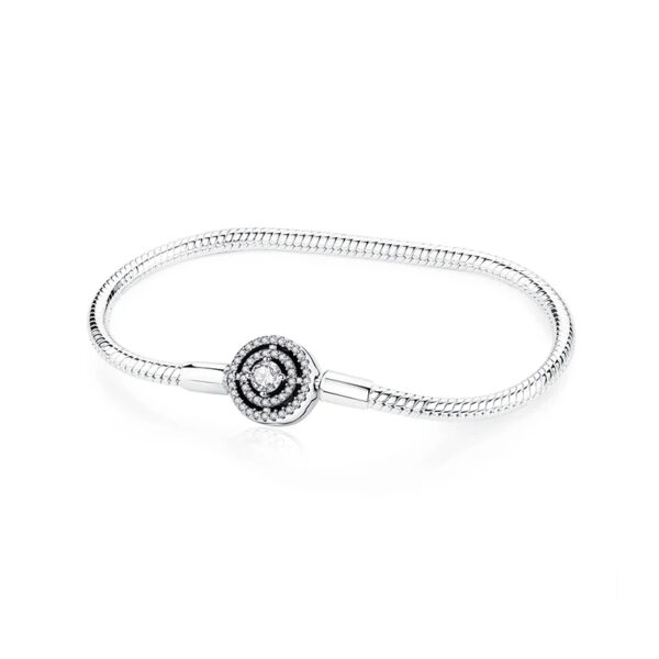Original 925 Sterling Silver Bracelets Charms Moments Bracelet For Women DIY