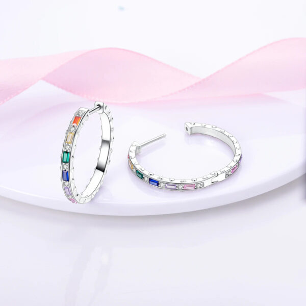 925 Sterling Silver Earrings - Image 2