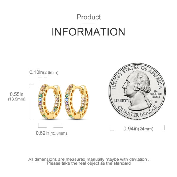 925 Sterling Silver Earrings - Image 3