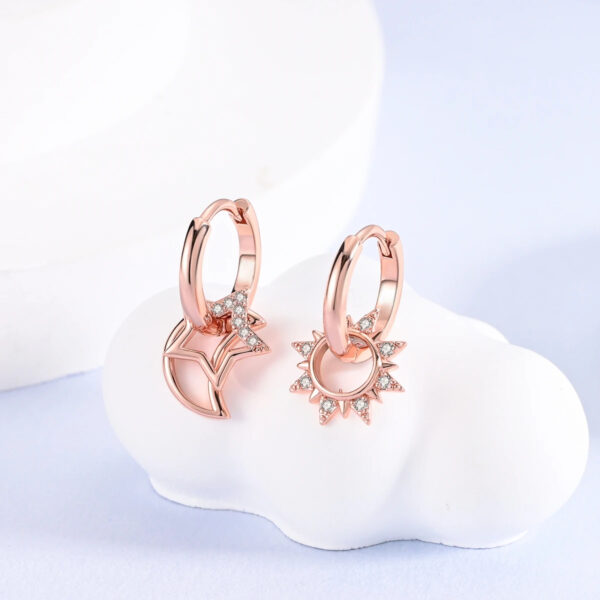 925 Sterling Silver Earrings - Image 2