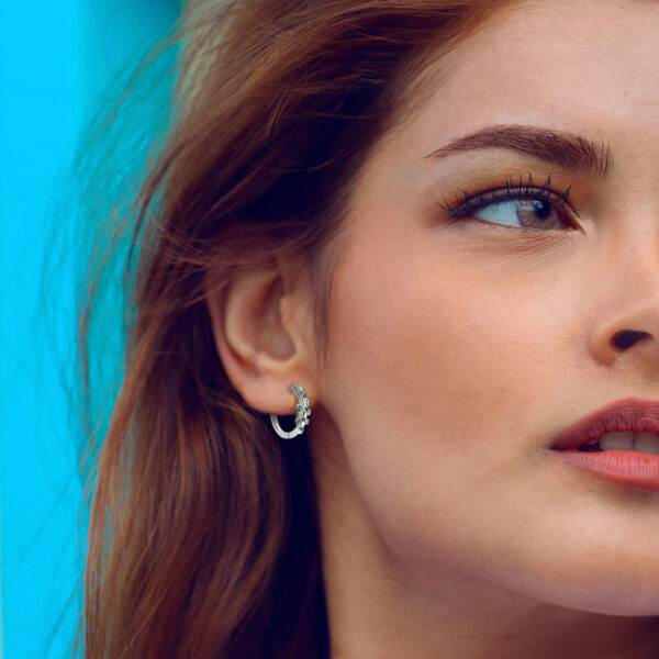 925 Sterling Silver Earrings - Image 4