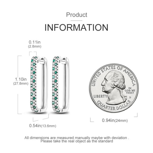 925 Sterling Silver Earrings - Image 3