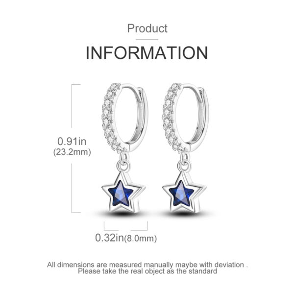 925 Sterling Silver Earrings - Image 3