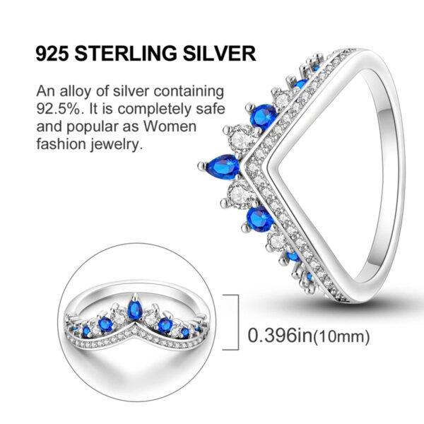 925 Sterling Silver Ring - Image 3