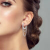 925 Sterling Silver Earrings - Image 4